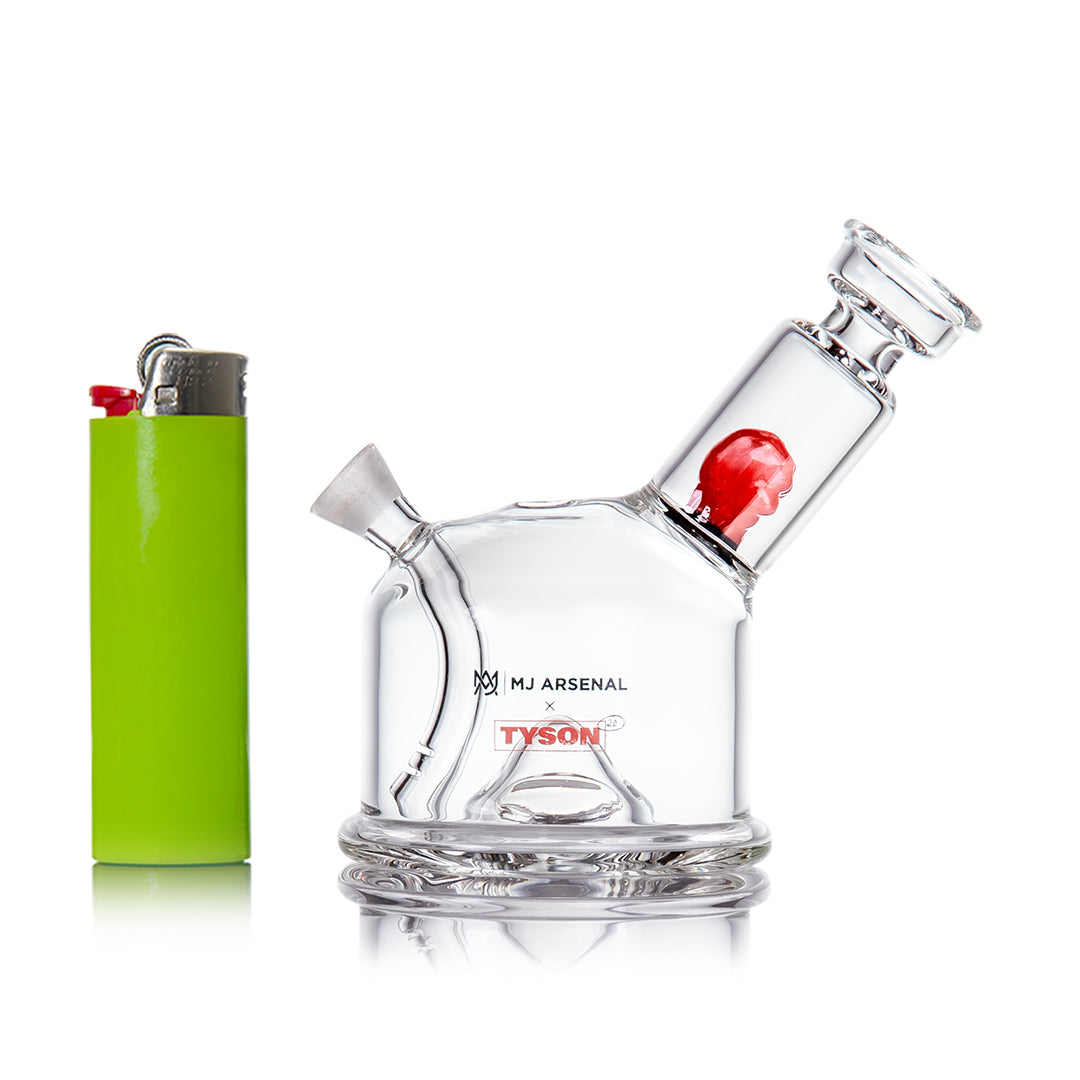 MJ Arsenal x Tyson 2.0 Punch-Out | Cone Bubbler Water Pipe - Bumpin' Cannabinoids