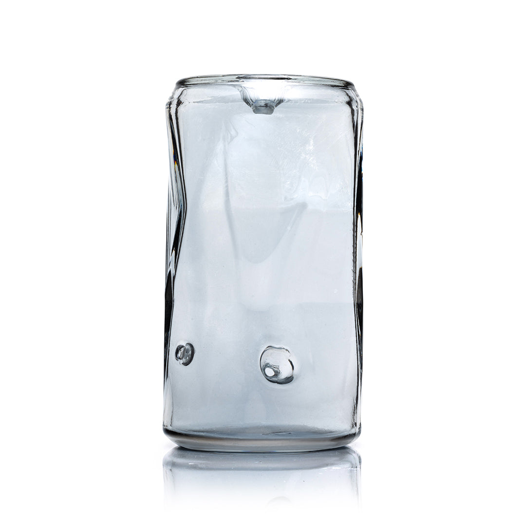 Crushed Can Hand Pipe | Nostalgic Glass Smoking Pipe