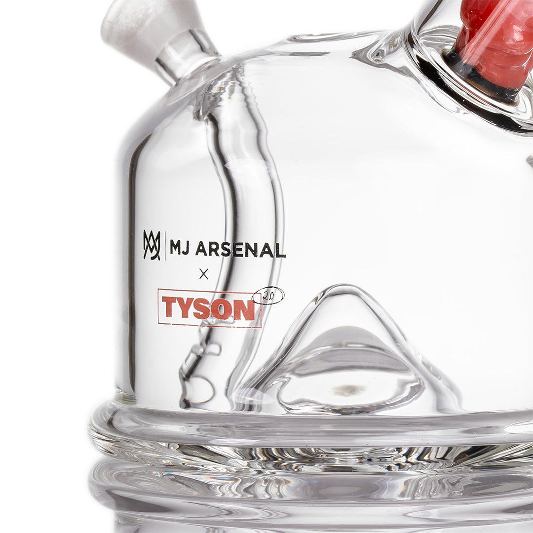 MJ Arsenal x Tyson 2.0 Punch-Out | Cone Bubbler Water Pipe - Bumpin' Cannabinoids