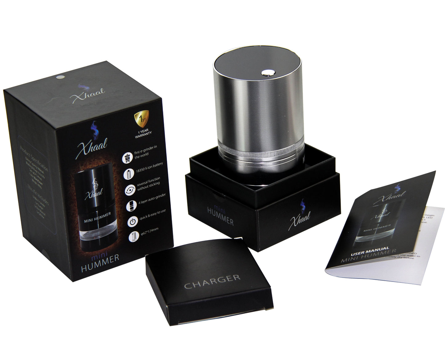 Mini Hummer Electric Grinder | Rechargeable Herb Grinder