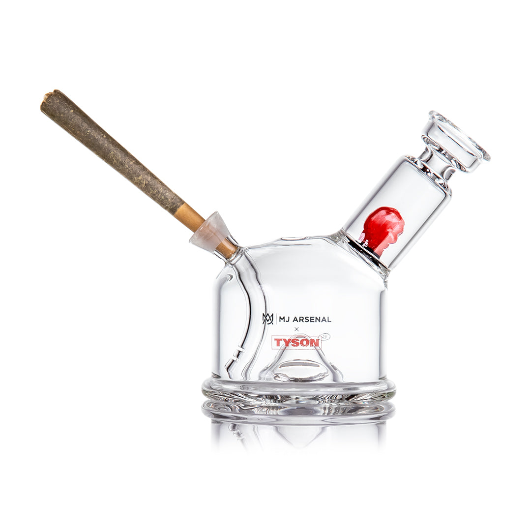 MJ Arsenal x Tyson 2.0 Punch-Out | Cone Bubbler Water Pipe - Bumpin' Cannabinoids