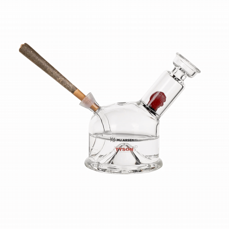 MJ Arsenal x Tyson 2.0 Punch-Out | Cone Bubbler Water Pipe - Bumpin' Cannabinoids