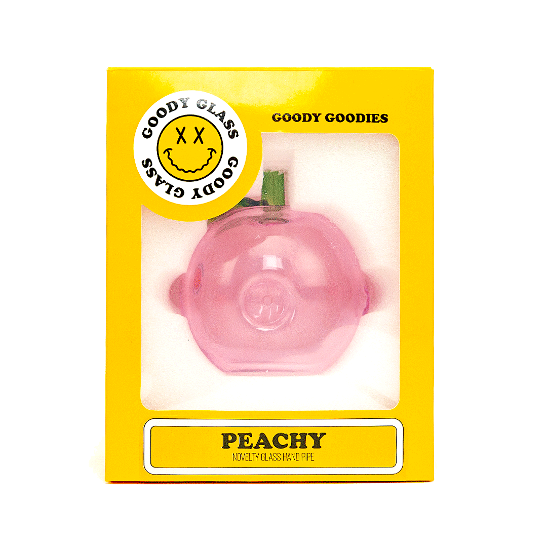 Peachy Hand Pipe | Goody - Bumpin' Cannabinoids
