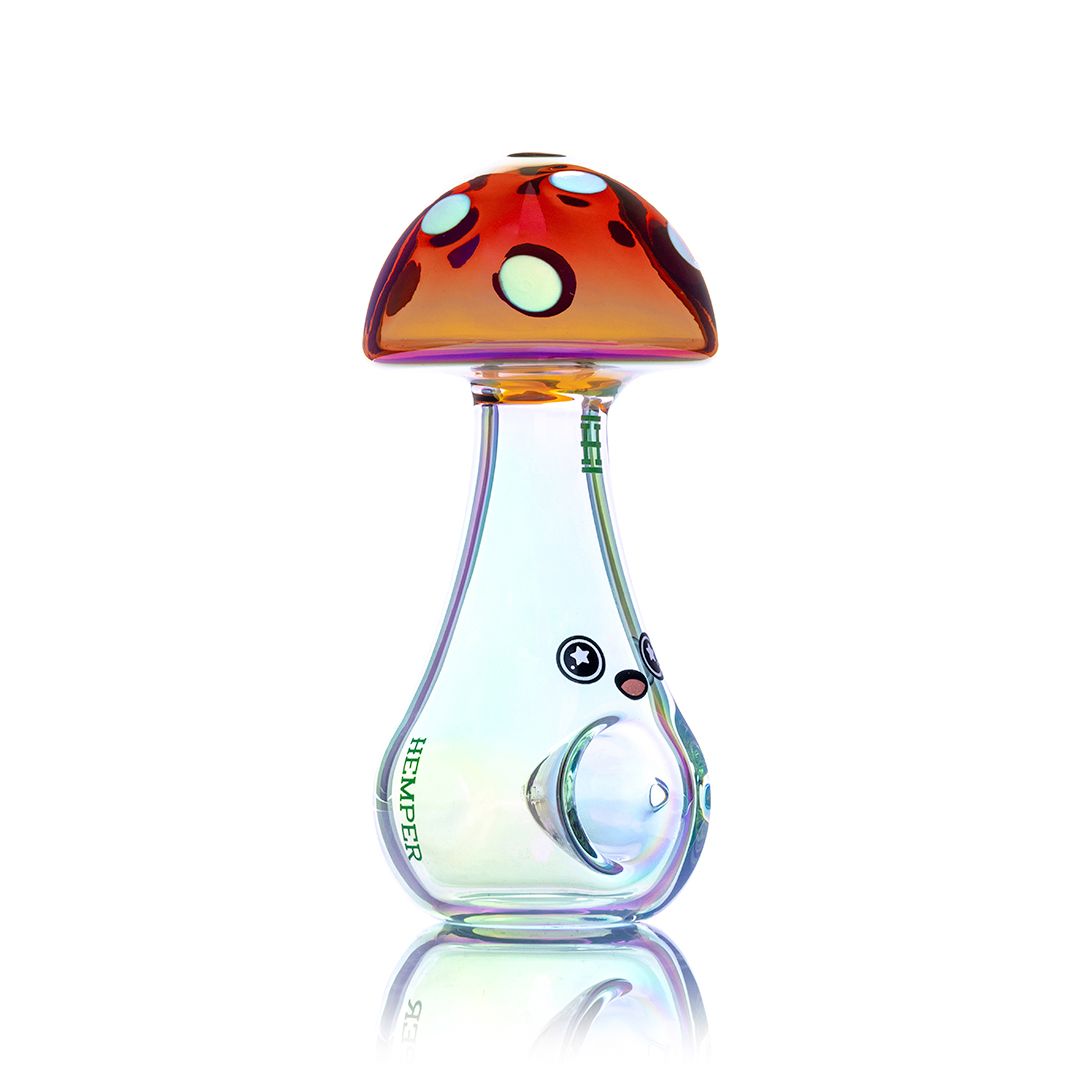 Trippy Shroom Pipe | HEMPER - Bumpin' Cannabinoids