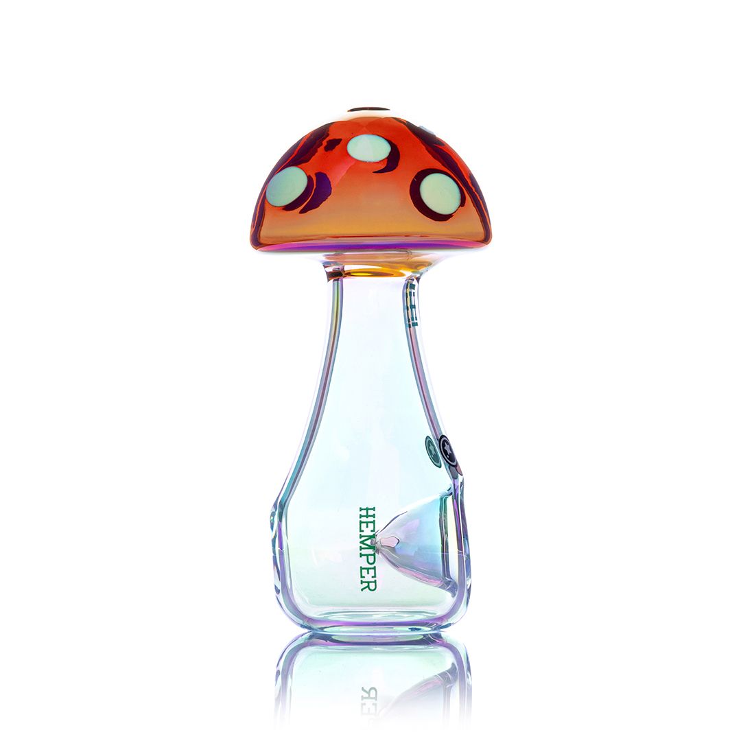 Trippy Shroom Pipe | HEMPER - Bumpin' Cannabinoids