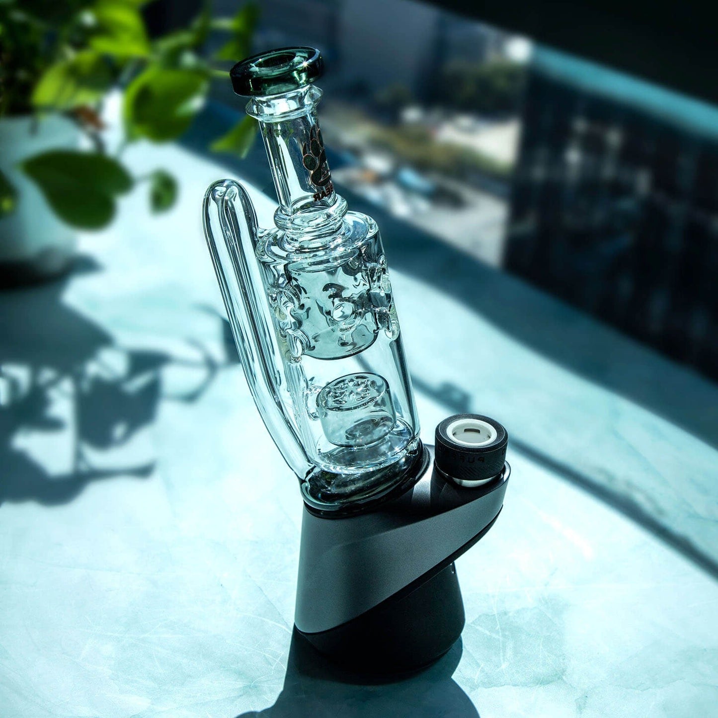 Puffco Peak Glass Bubbler with SOL Perc - Bumpin' Cannabinoids