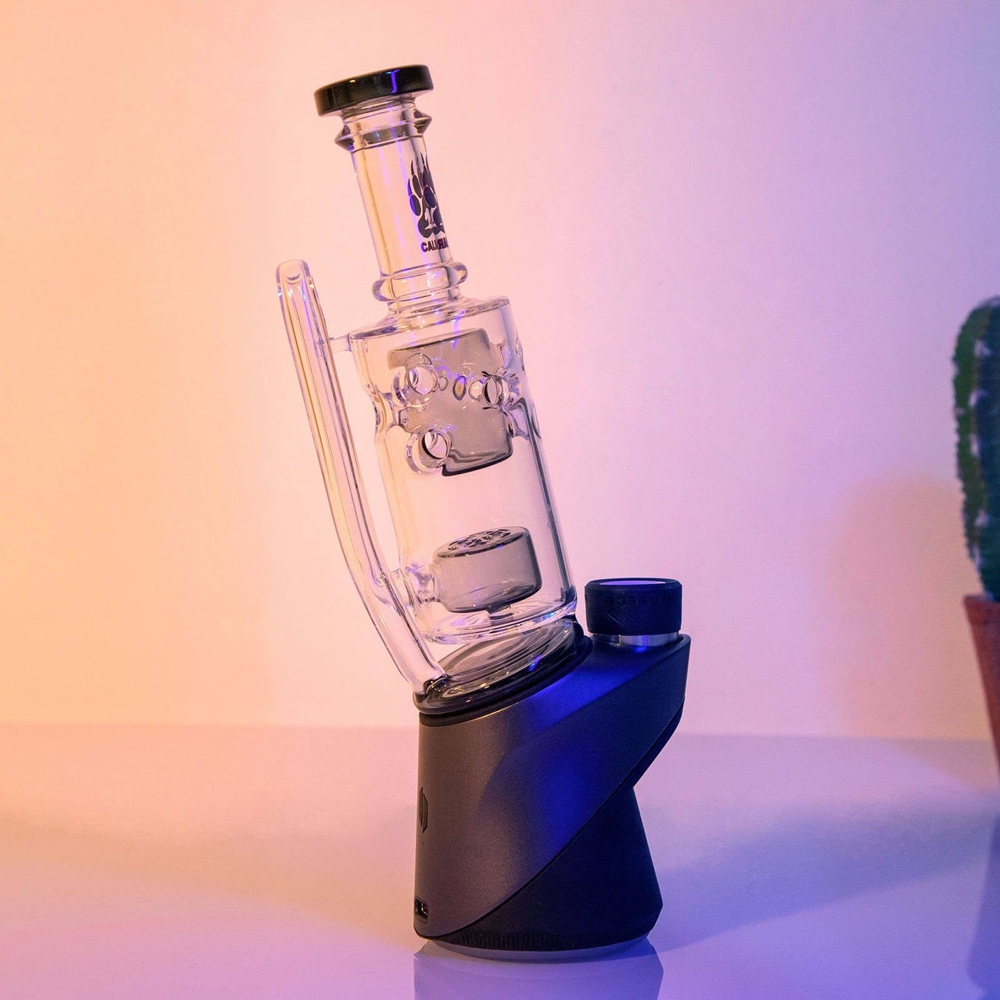 Puffco Peak Glass Bubbler with SOL Perc - Bumpin' Cannabinoids