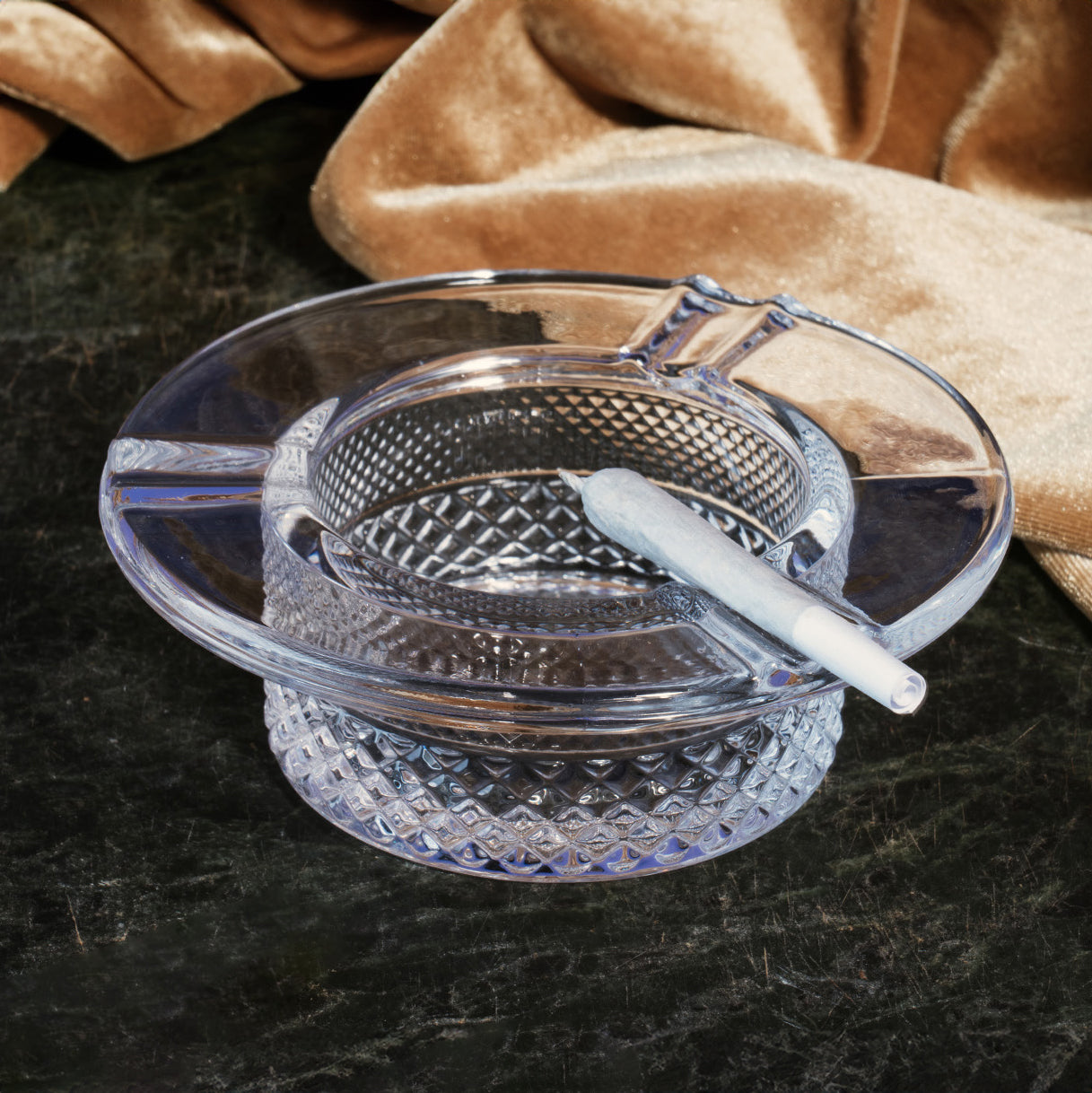 Twenties Collection Ashtray | Clear | Jane West - Bumpin' Cannabinoids