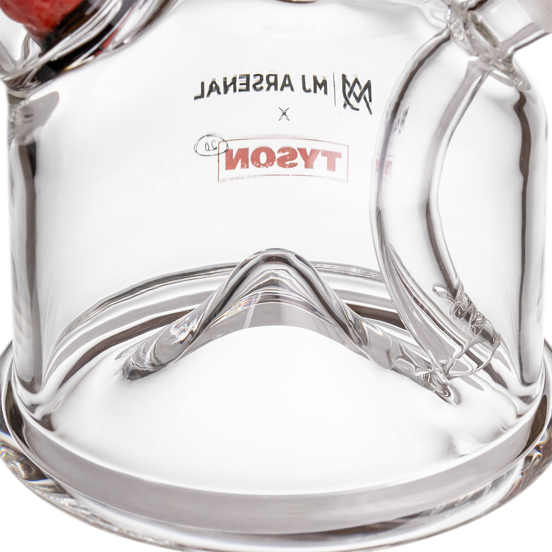 MJ Arsenal x Tyson 2.0 Punch-Out | Cone Bubbler Water Pipe - Bumpin' Cannabinoids