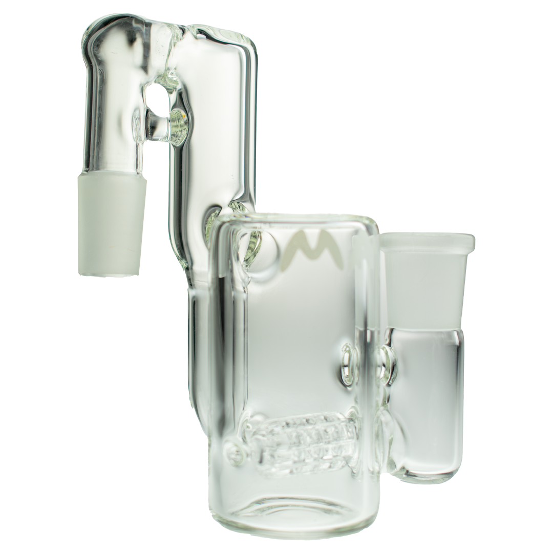 Inline Recycling Ash Catcher 19mm/90° - Bumpin' Cannabinoids