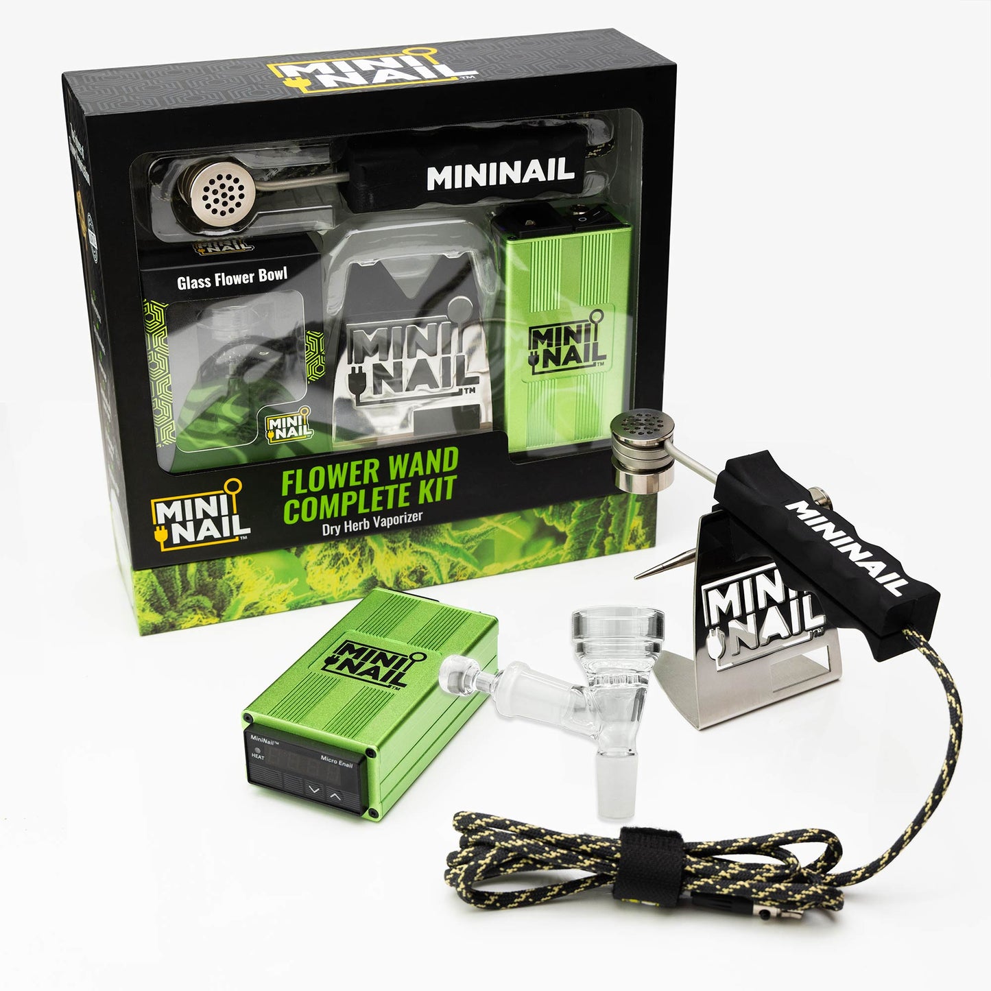 Flower Wand Dry Herb Kit | MiniNail - Bumpin' Cannabinoids