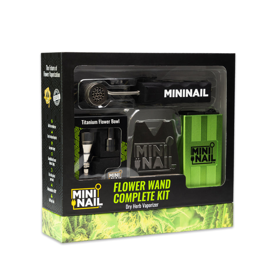 Flower Wand Dry Herb Kit | MiniNail - Bumpin' Cannabinoids