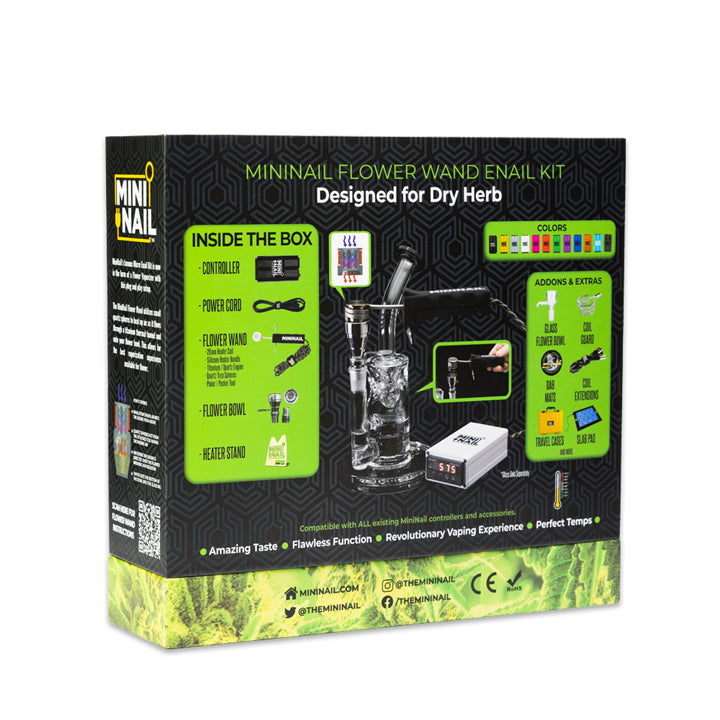 Flower Wand Dry Herb Kit | MiniNail - Bumpin' Cannabinoids