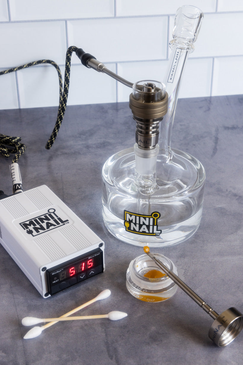 Quartz Hybrid Universal Nail | MiniNail - Bumpin' Cannabinoids