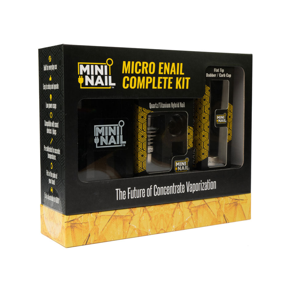Complete MiniNail Kit w/ XL Quartz Banger - Bumpin' Cannabinoids
