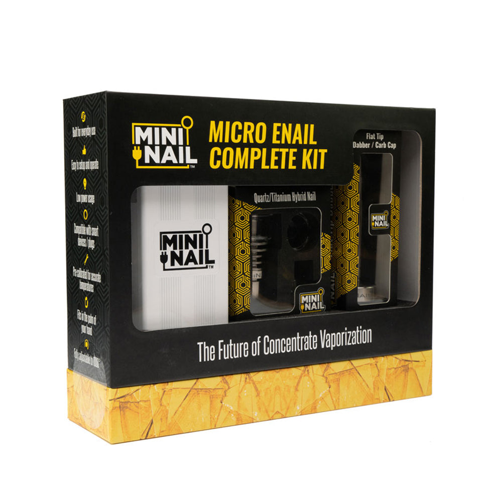 Complete MiniNail Kit w/ Quartz Banger - Bumpin' Cannabinoids