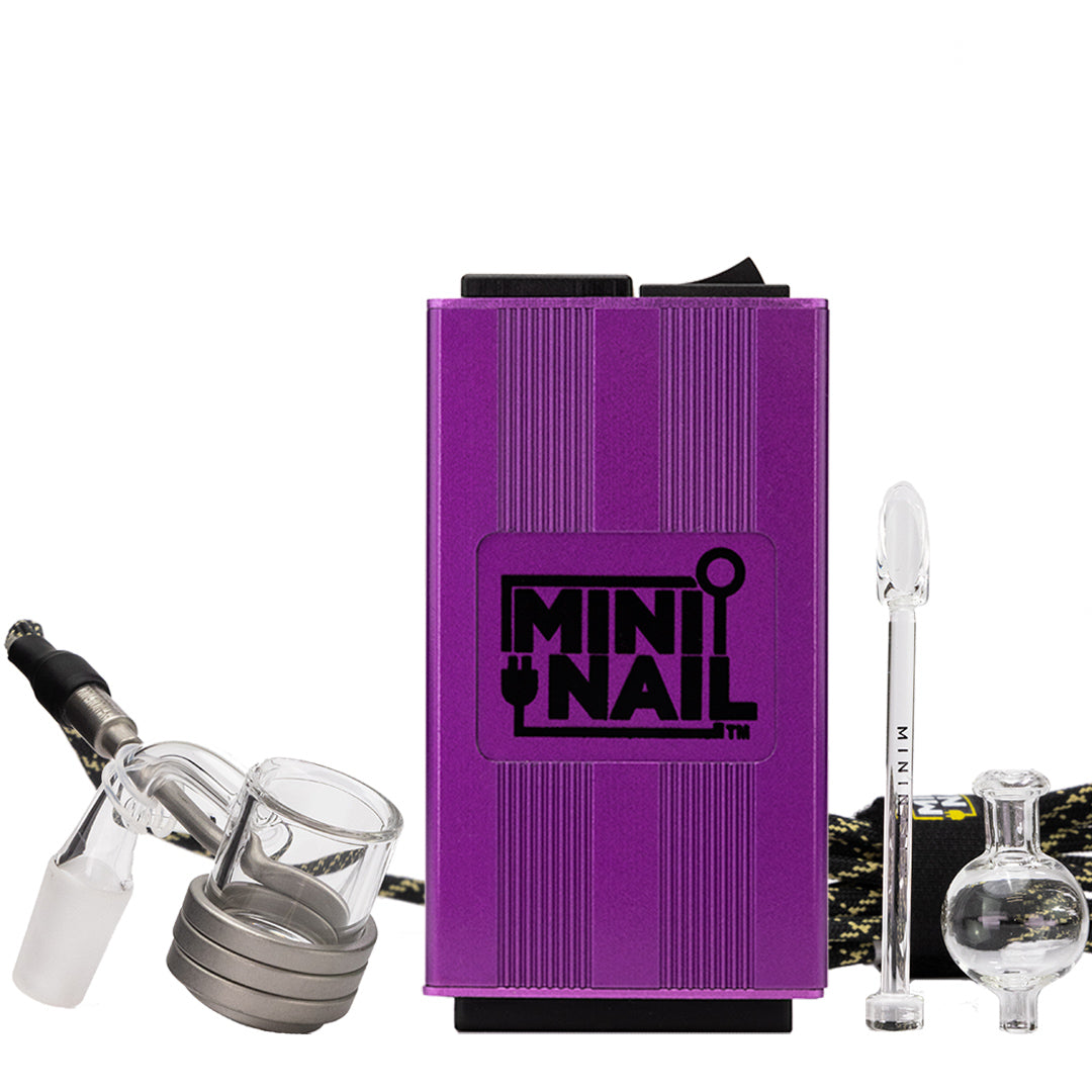 Complete MiniNail Kit w/ Quartz Banger - Bumpin' Cannabinoids