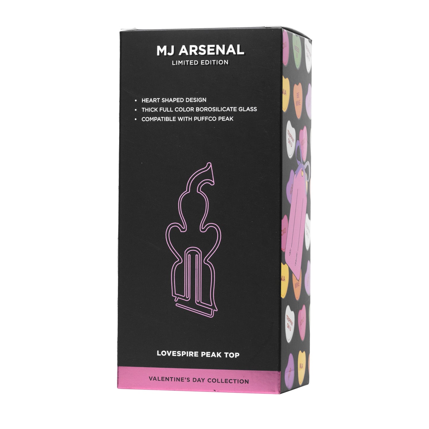 Lovespire Puffco Peak Top Valentine's Day | MJ Arsenal - Bumpin' Cannabinoids