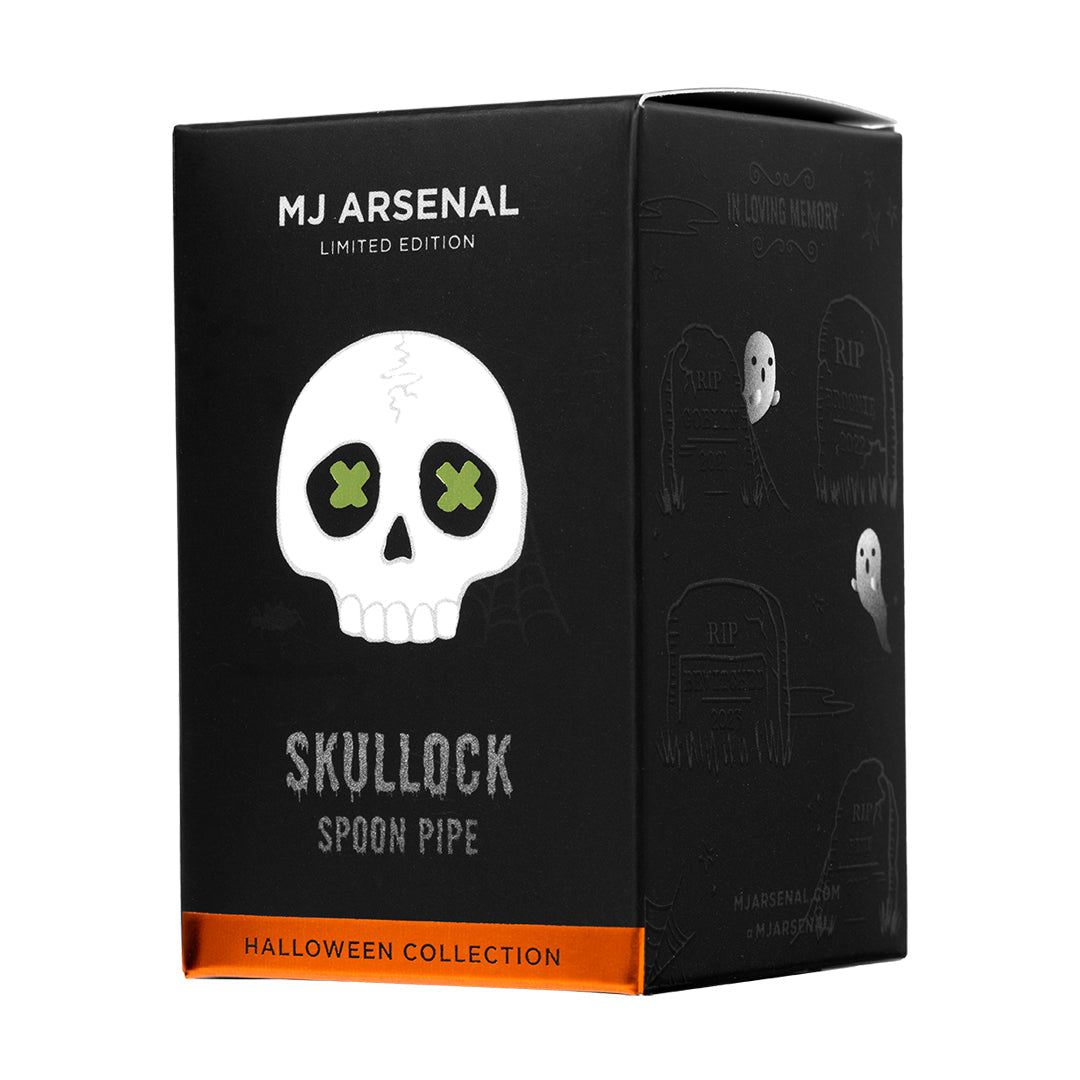 MJ Arsenal Skullock Hand Pipe Halloween - Bumpin' Cannabinoids