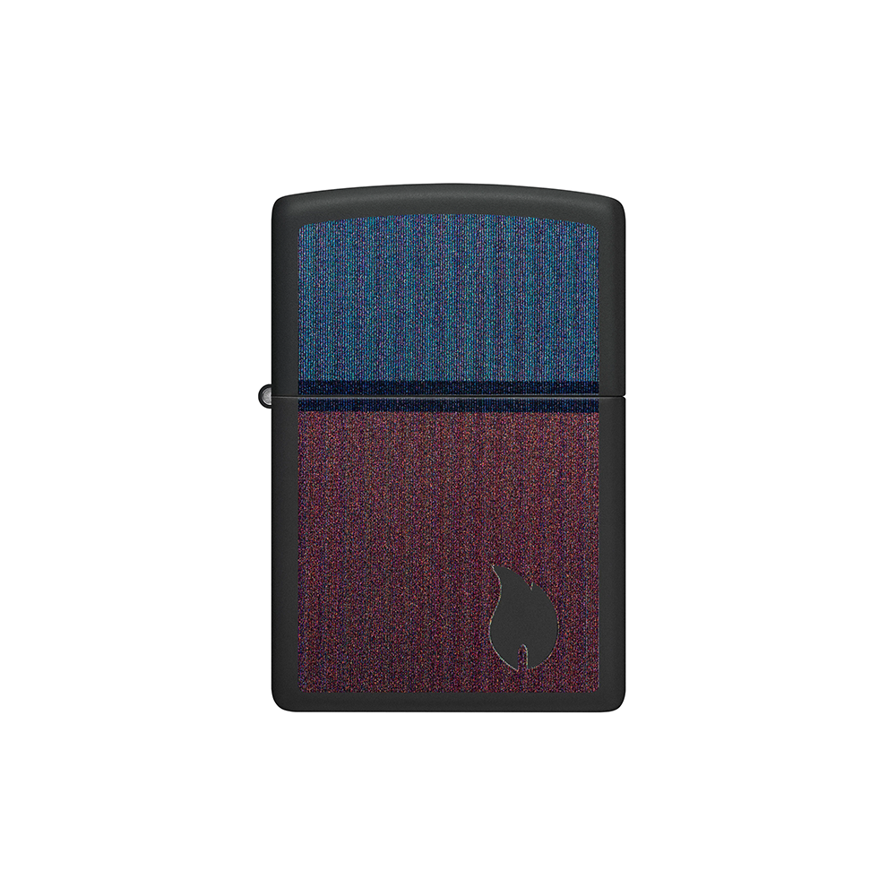 Zippo 46476 Color Block Two Tone Flame_0