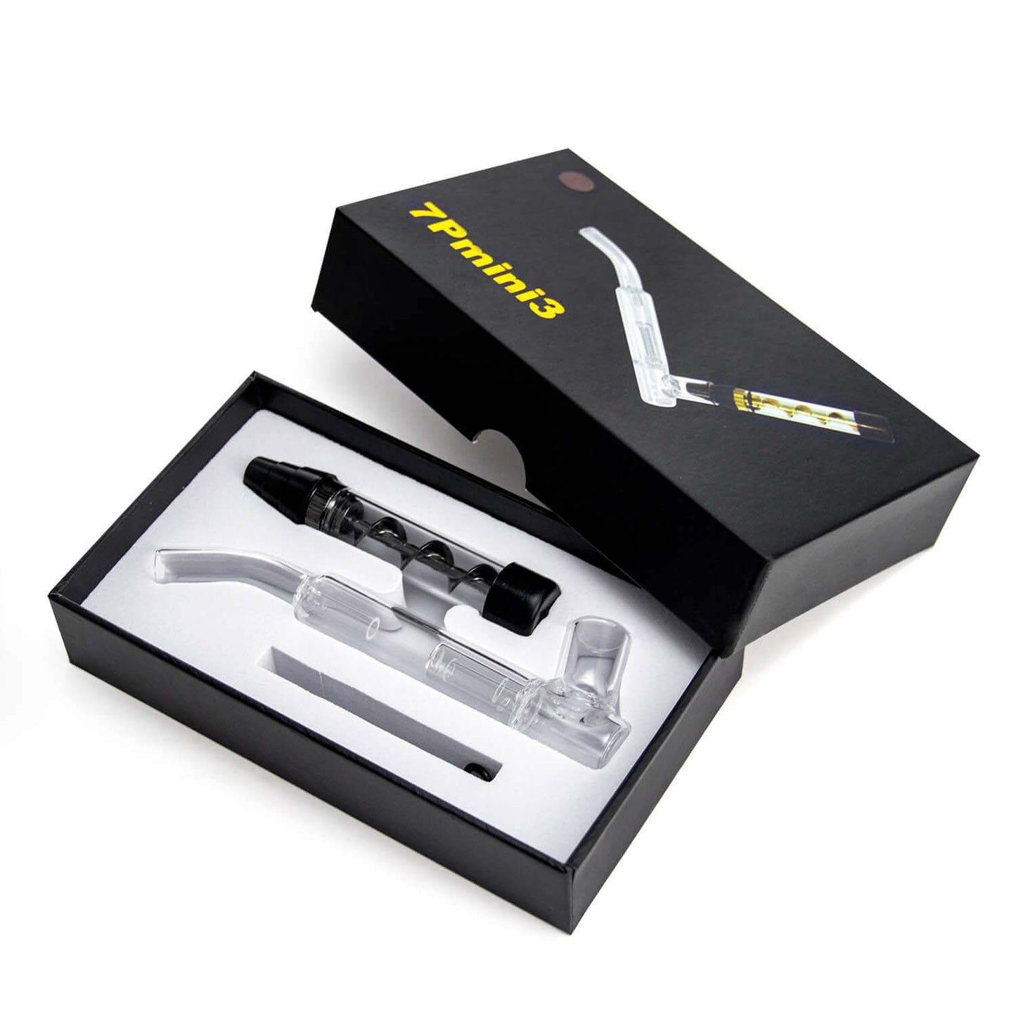 Mini Glass Blunt Twist Pipe - Bumpin' Cannabinoids