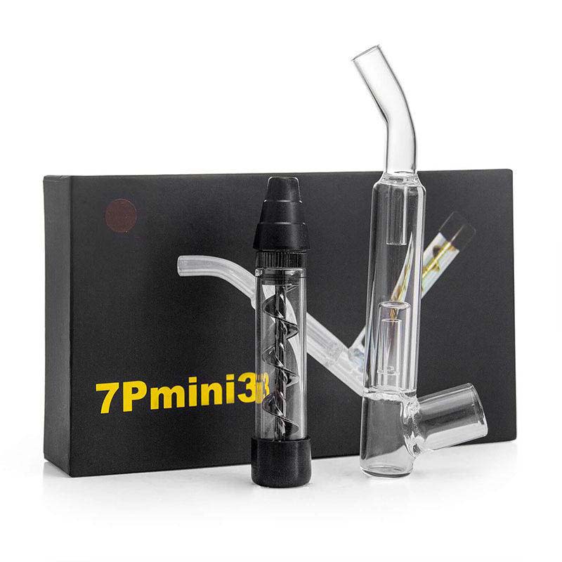 Mini Glass Blunt Twist Pipe - Bumpin' Cannabinoids