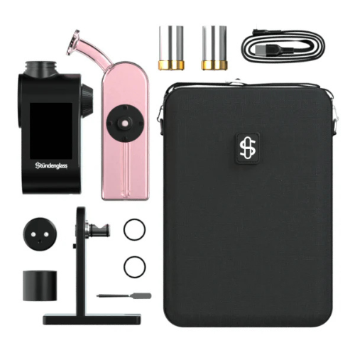 MODUL DOK Travel Set | Pink Glass Smell-Proof Kit - Bumpin' Cannabinoids