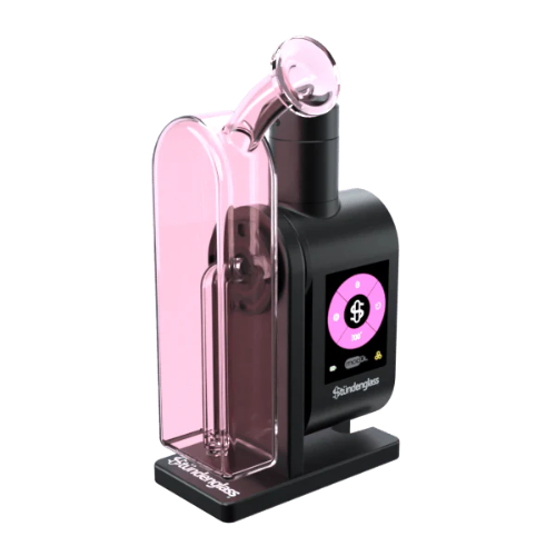 MODUL DOK Travel Set | Pink Glass Smell-Proof Kit - Bumpin' Cannabinoids