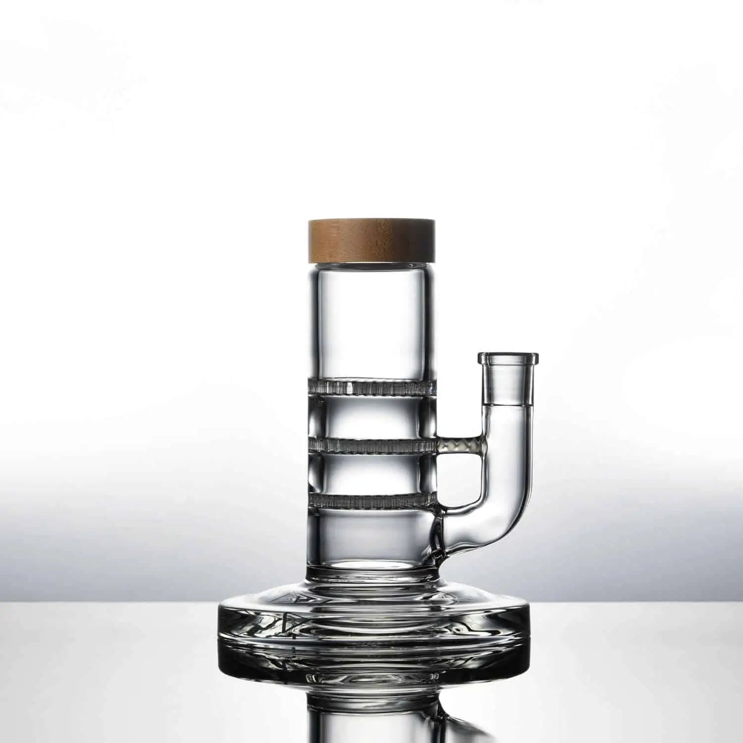 16" Tri-UFO Bong | Vitae Glass - Bumpin' Cannabinoids