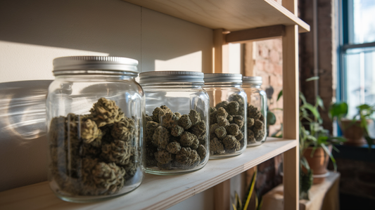 CANNABIS STORAGE: WHY CLEAR JARS ARE A BAD IDEA