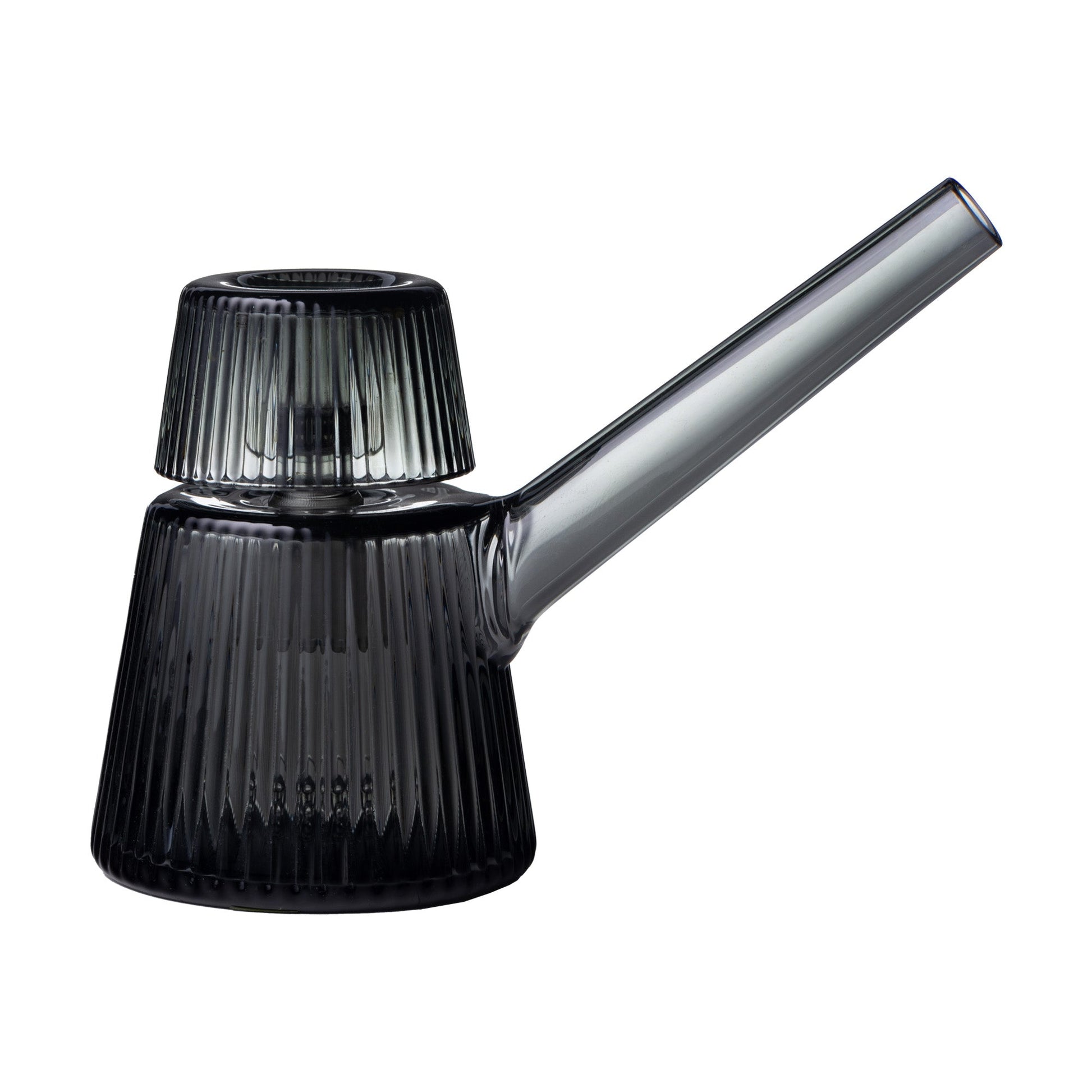 NWTN Deco Bubbler | Art Deco-Inspired Glass Water Pipe - Bumpin' Cannabinoids