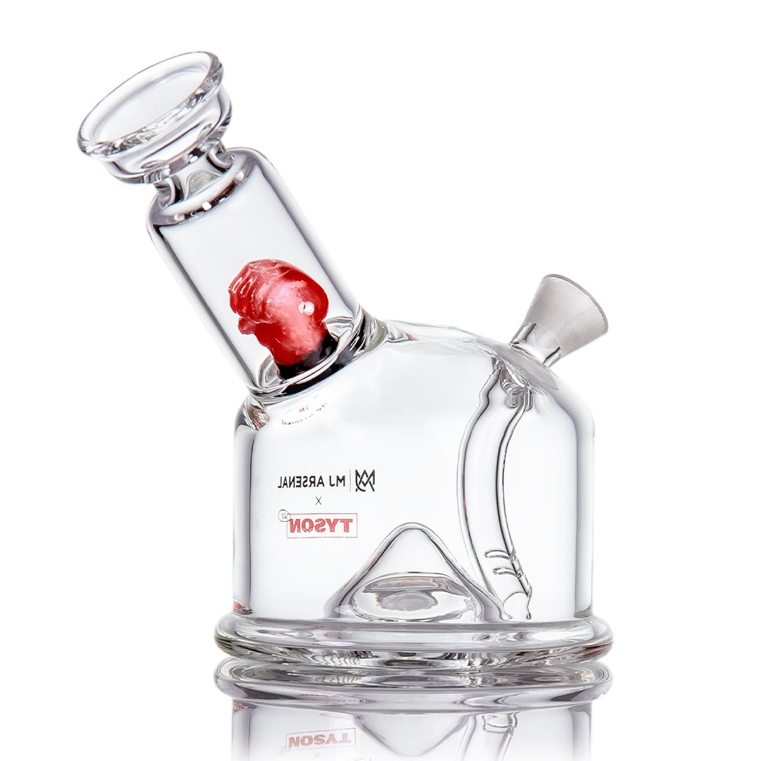 MJ Arsenal x Tyson 2.0 Punch-Out | Cone Bubbler Water Pipe - Bumpin' Cannabinoids