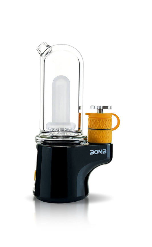Bomb E-Rig by SYKLOUD | Black Electric Dab Rig - Bumpin' Cannabinoids
