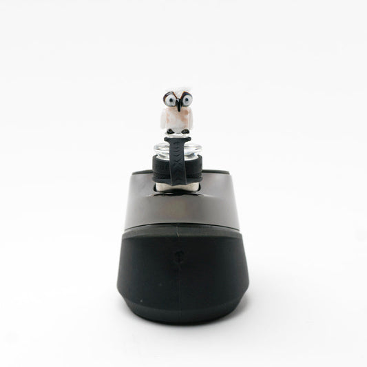 Owl Puffco Peak Glass Carb Cap | Empire Glassworks - Bumpin' Cannabinoids