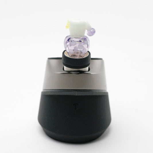 Siriusly Shrooms Puffco Peak Glass Bubble Cap | Empire Glassworks - Bumpin' Cannabinoids