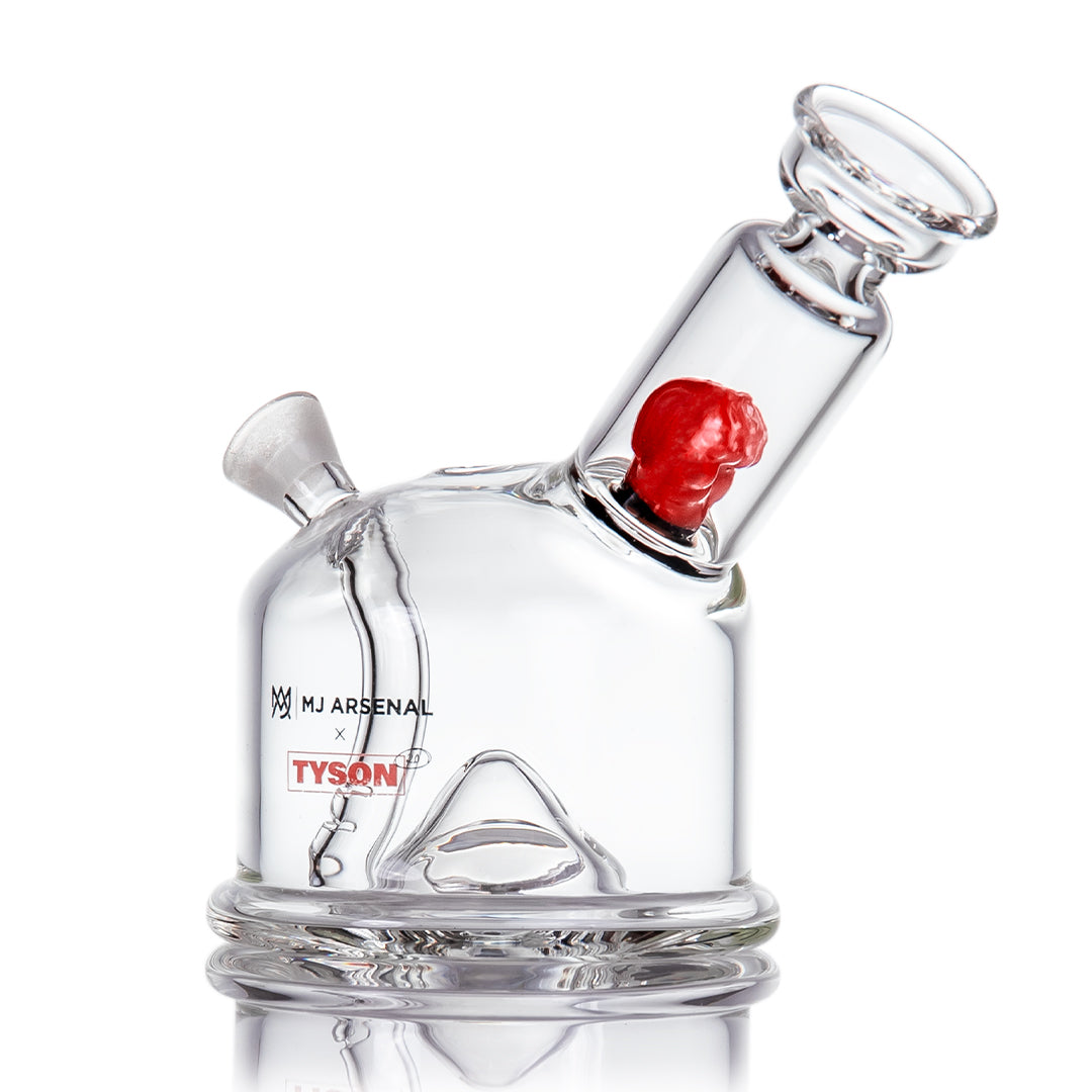 MJ Arsenal x Tyson 2.0 Punch-Out | Cone Bubbler Water Pipe - Bumpin' Cannabinoids