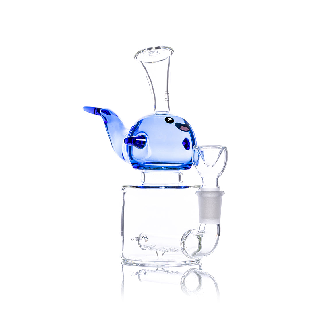 Blue Whale Bong 6.5" | HEMPER - Bumpin' Cannabinoids
