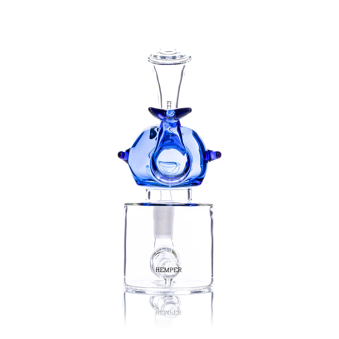 Blue Whale Bong 6.5" | HEMPER - Bumpin' Cannabinoids