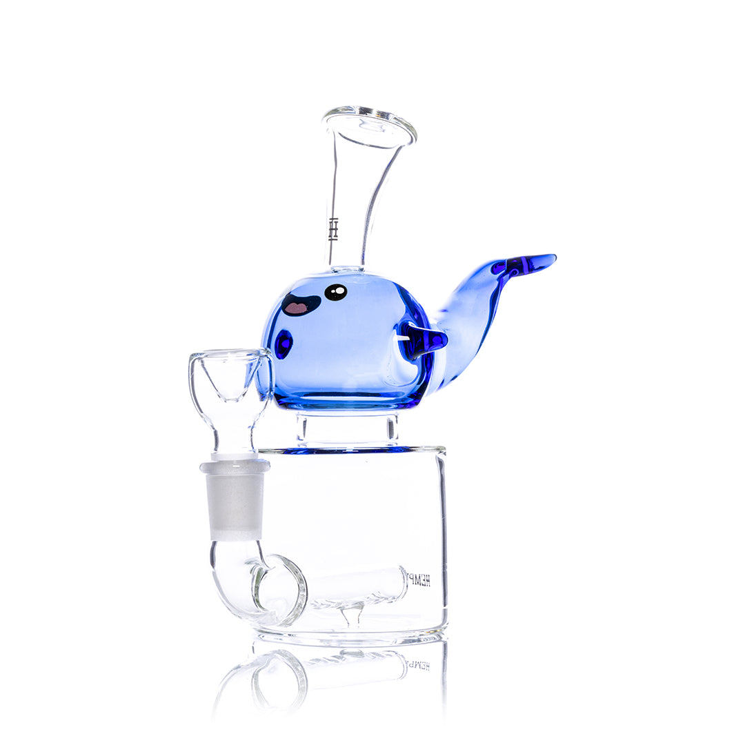 Blue Whale Bong 6.5" | HEMPER - Bumpin' Cannabinoids