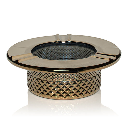 Twenties Collection Ashtray | Gold - Bumpin' Cannabinoids