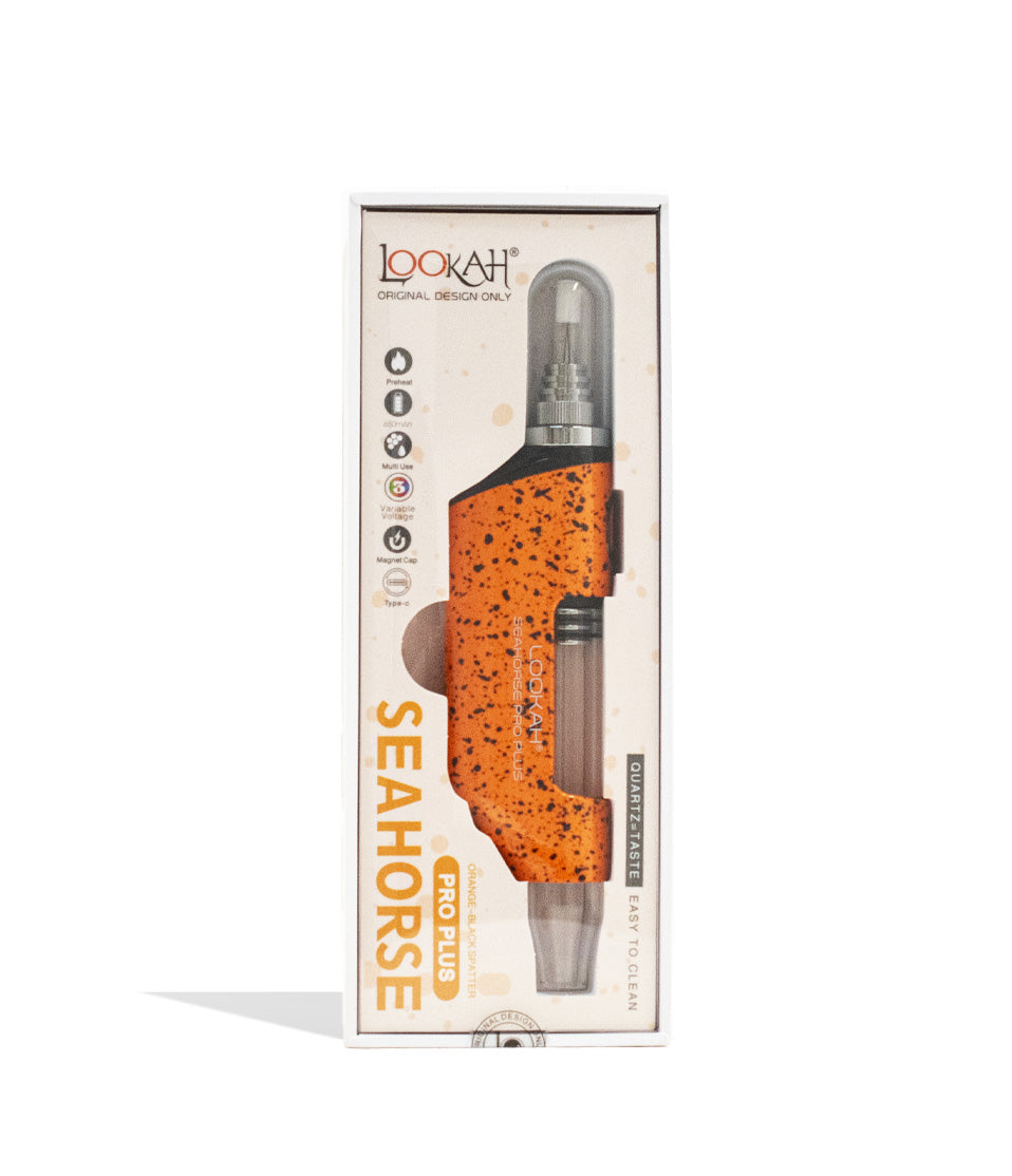 Seahorse Pro Plus Nectar Collector - Edition Spatter | Lookah - Bumpin' Cannabinoids