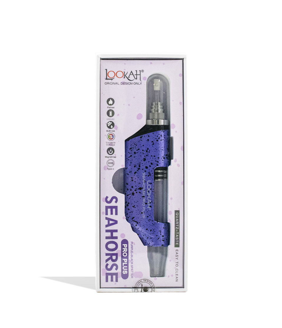 Seahorse Pro Plus Nectar Collector - Edition Spatter | Lookah - Bumpin' Cannabinoids