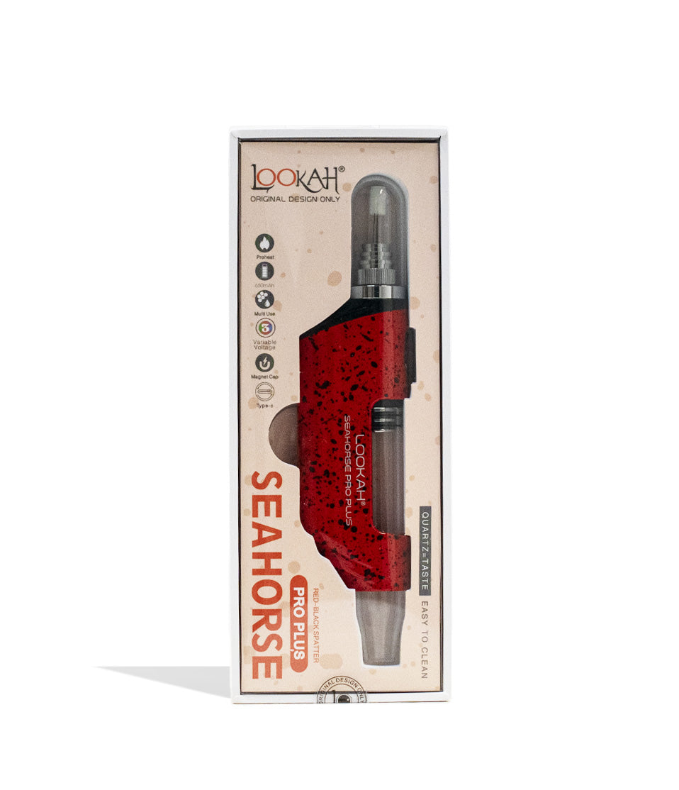 Seahorse Pro Plus Nectar Collector - Edition Spatter | Lookah - Bumpin' Cannabinoids