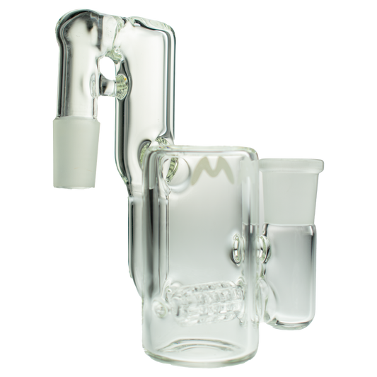 Inline Recycling Ash Catcher 19mm/90° - Bumpin' Cannabinoids