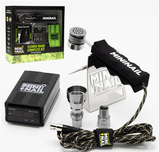 Flower Wand Dry Herb Kit | MiniNail - Bumpin' Cannabinoids