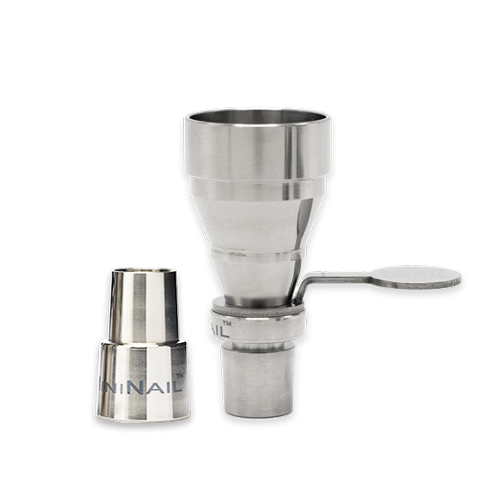 Titanium Flower Bowl | MiniNail - Bumpin' Cannabinoids