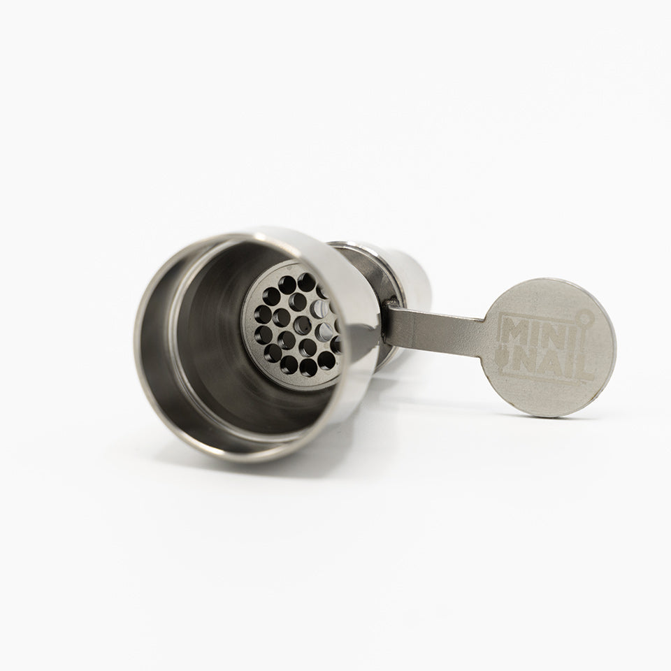 Titanium Flower Bowl | MiniNail - Bumpin' Cannabinoids