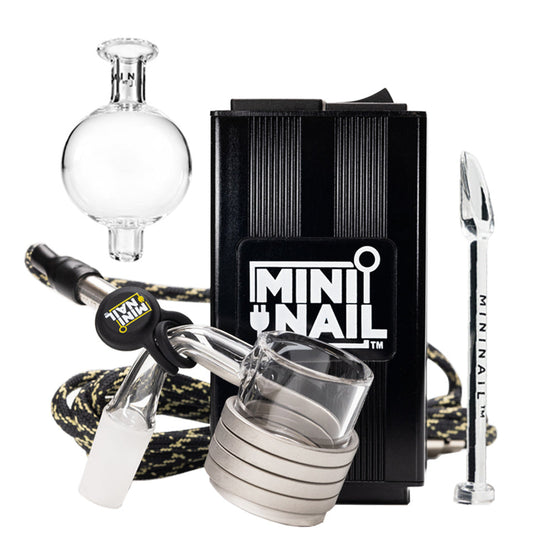 Complete MiniNail Kit w/ XL Quartz Banger - Bumpin' Cannabinoids
