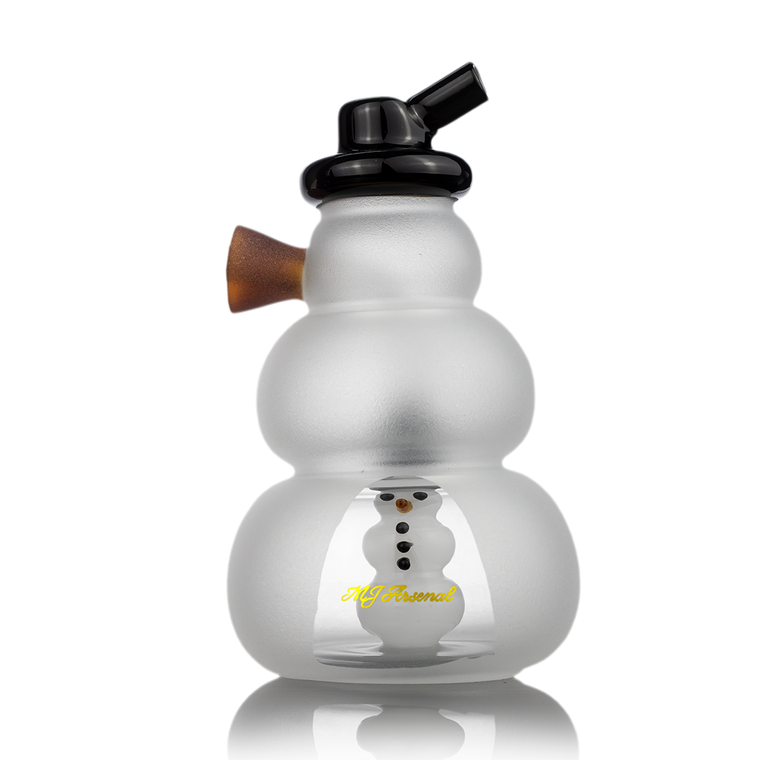 Snowperson Blunt Bubbler | MJ Arsenal - Bumpin' Cannabinoids