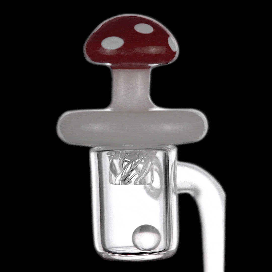 Mushroom Spinner Carb Cap | MJ Arsenal - Bumpin' Cannabinoids